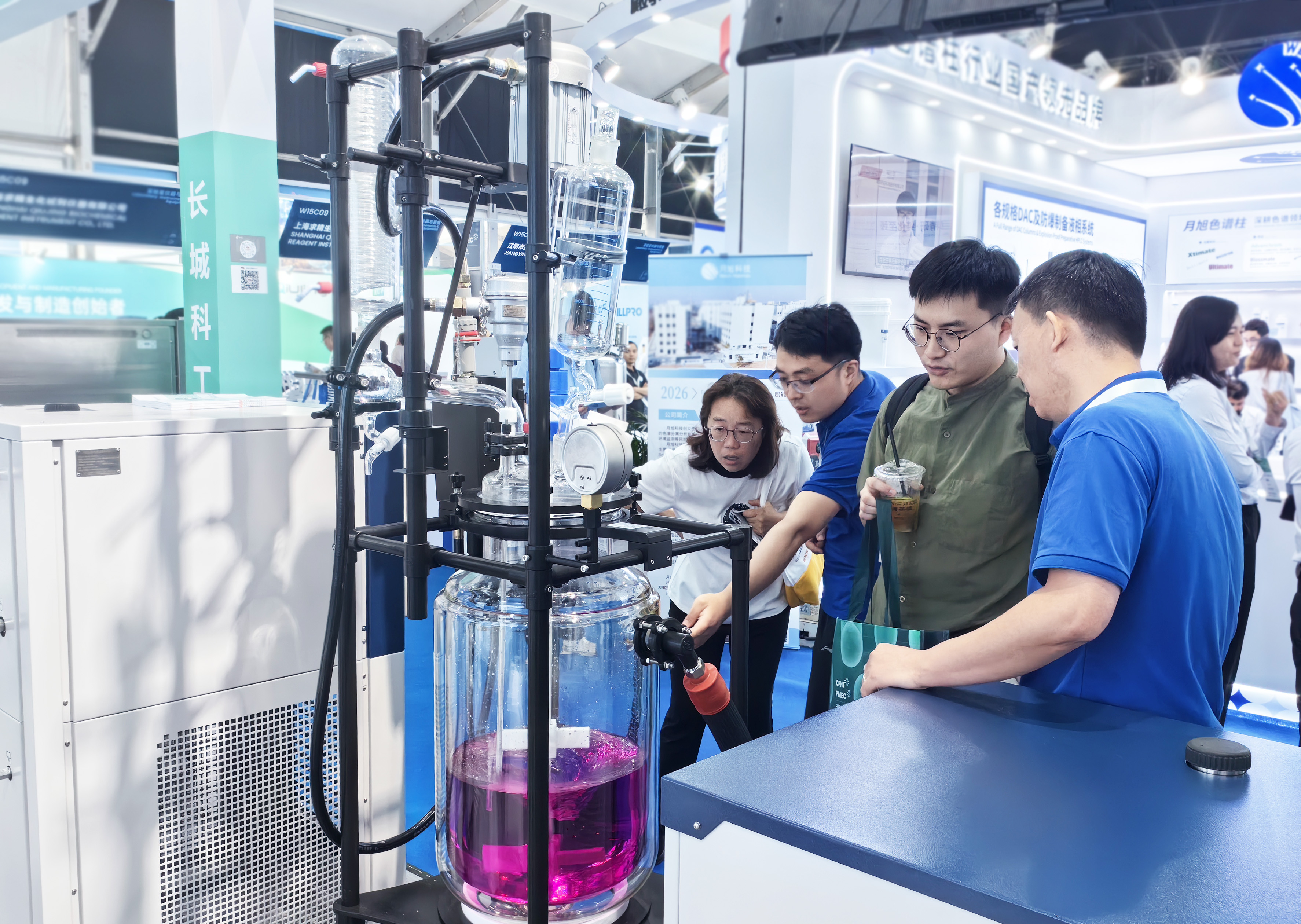 展會現(xiàn)場丨長城科工貿(mào)(W15B15)亮相第19屆世界制藥機械、包裝設(shè)備與材料中國展